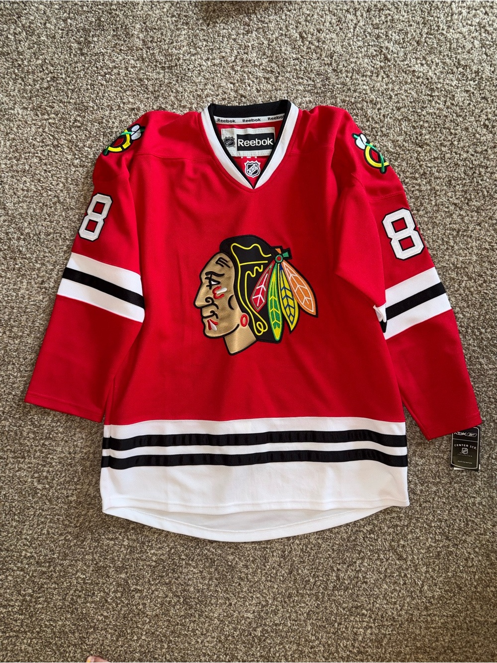 NWT - Patrick Kane #88 Chicago Blackhawks Replica Hockey Jersey